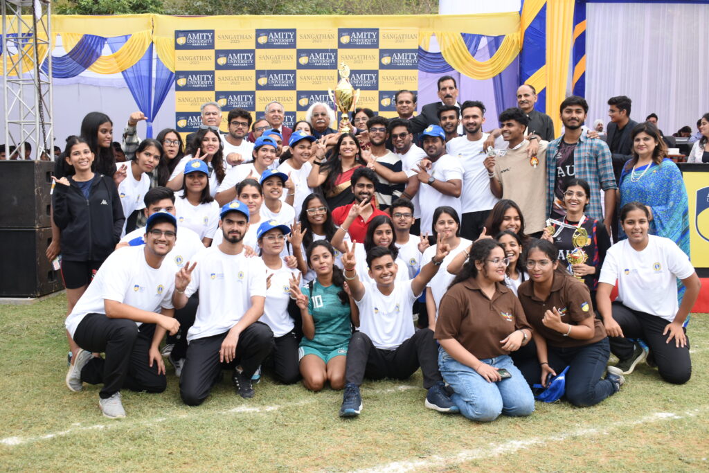 The Grand Sporting Extravaganza, 'Sangathan,' Hosted by Amity University Haryana, concludes with Resounding Success