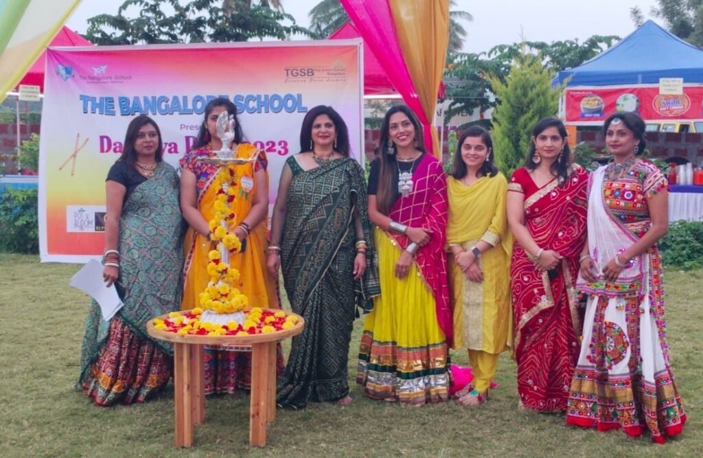 The Bangalore School and The Green School Bangalore Host Dandiya Raas Extravaganza