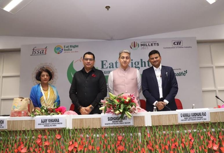 Herbalife in collaboration with FSSAI and CII conducted ‘Eat Right Summit 2023’ at Vigyaan Bhavan in Delhi