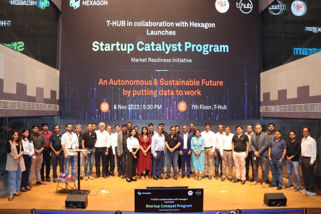 Hexagon launches Startup Catalyst Program in India for AI and Digital Reality Innovators in collaboration with T-HUB