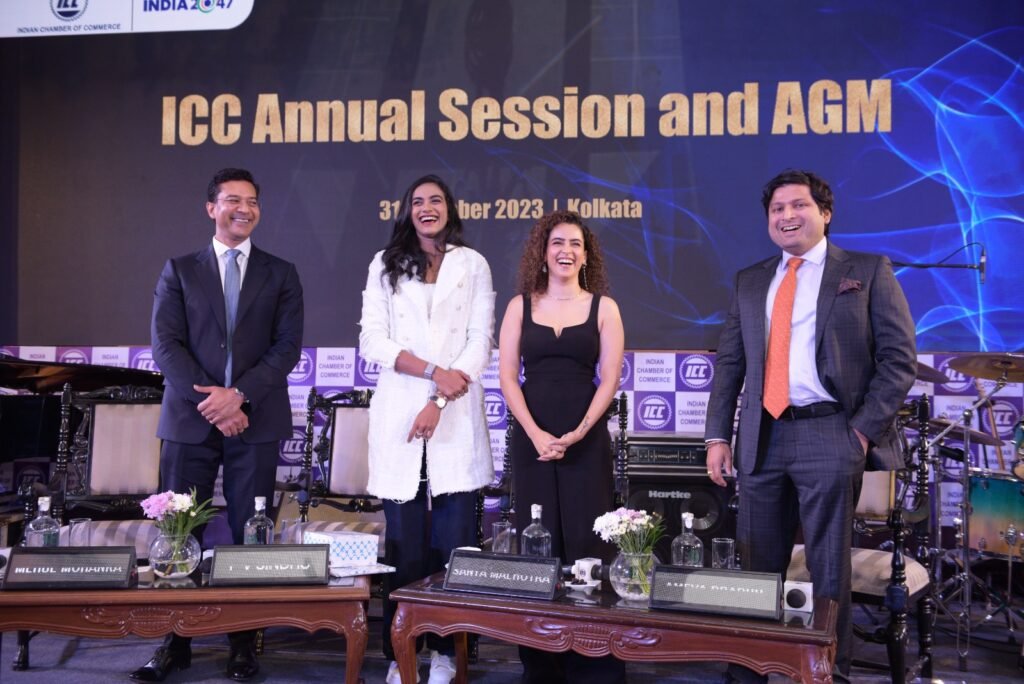 ICC's 95th AGM Spotlights Women Empowerment, Sports, Entertainment and Mental Health with PV Sindhu and Sanya Malhotra