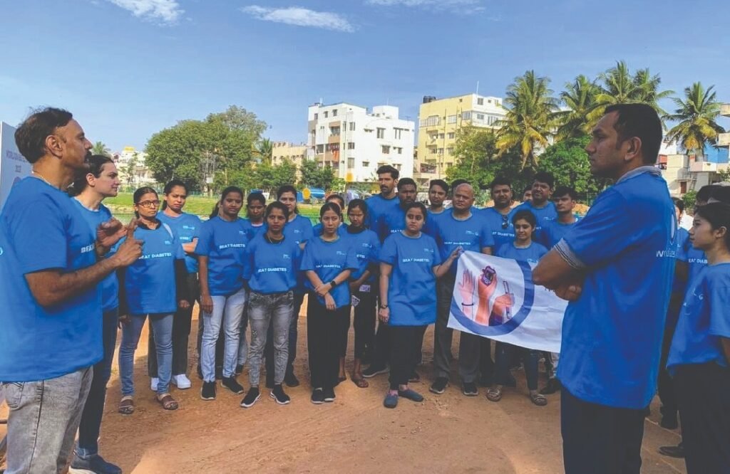 Aster RV Hospital conducts A Spirited Walkathon to create Awareness on Diabetes