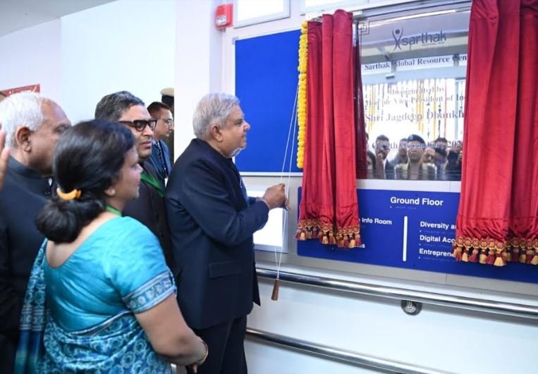 Honorable Vice President of India Inaugurates Global Resource Centre for People with Disabilities