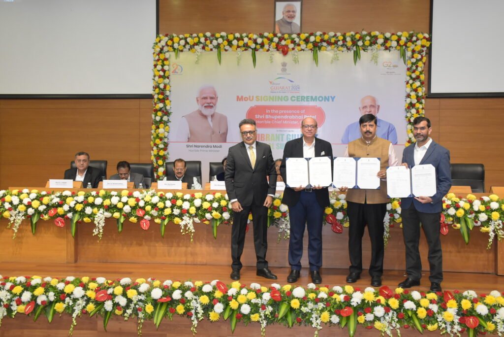 Essar signs three MoUs with Gujarat Govt totalling Rs 55,000 Crore  in Energy Transition, Power, and Ports Sectors   