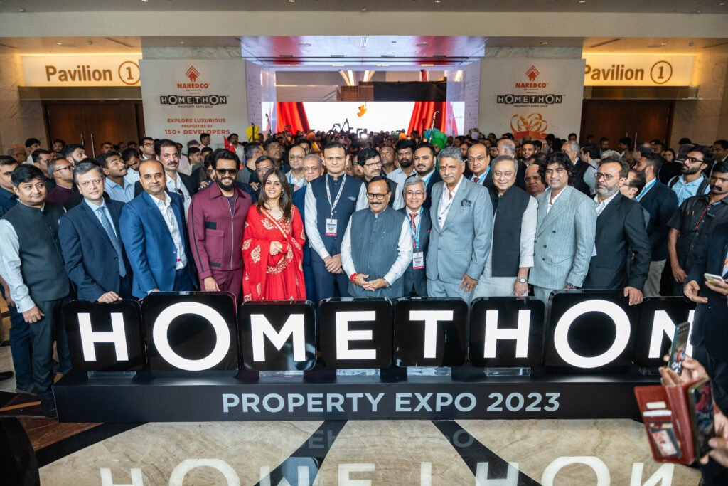 Record-breaking Success at HOMETHON Property Expo 2023 - 50,000 + visitors and over 1050 crores in property sales