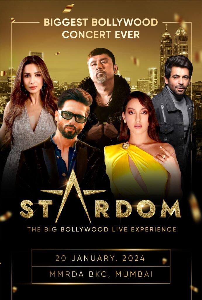 Shahid Kapoor, Nora Fatehi, Malaika Arora, Sunil Grover and Yo Yo Honey Singh to perform on the same stage at Stardom, one of the first big electrifying events of 2024 