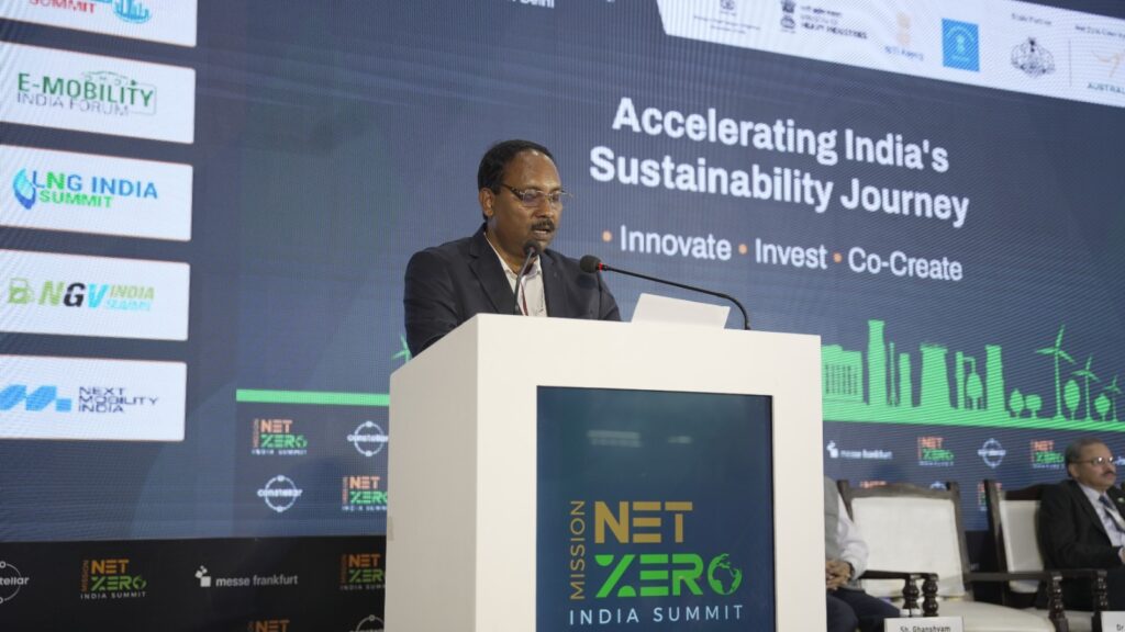 India is committed to the Goal of Net Zero by 2070 through Sustainable Development and Decarbonisation - Rajnath Ram, Advisor - Energy, NITI Aayog on Day 1 of the Mission Net Zero India Summit 2023