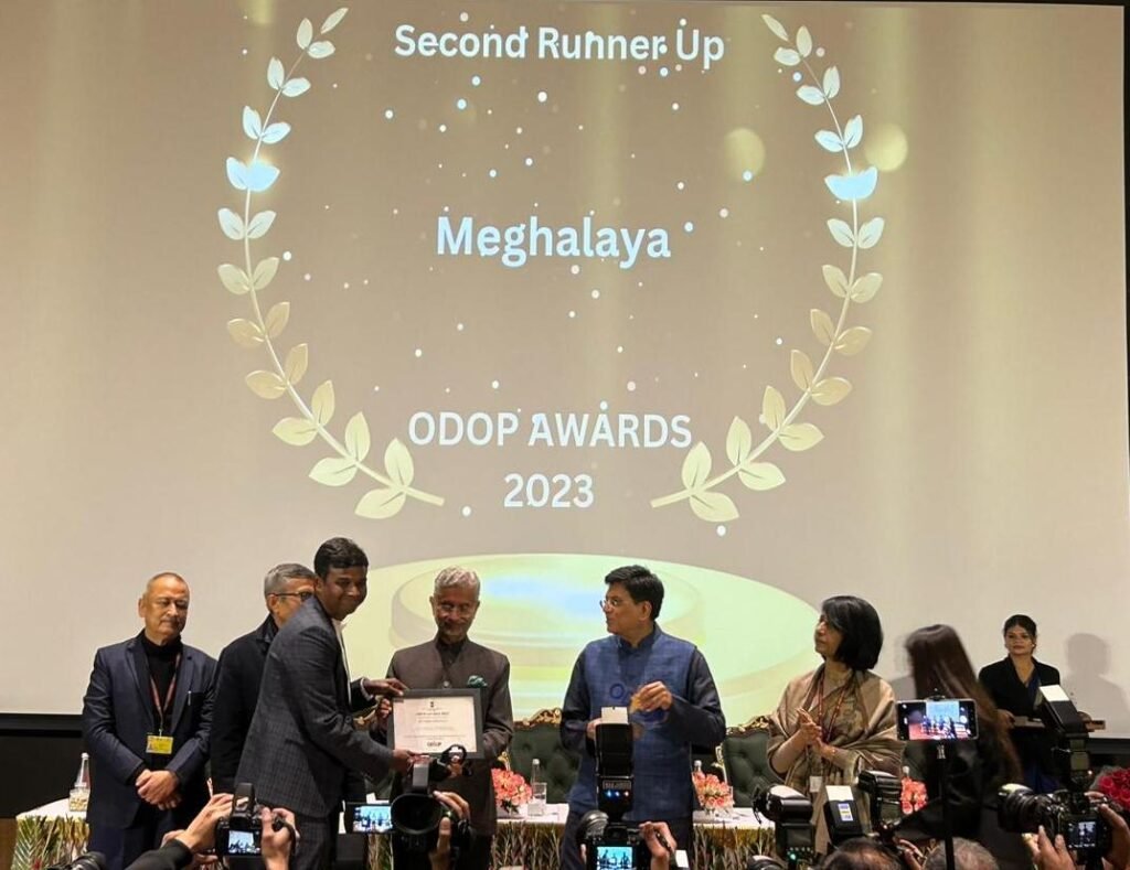 Meghalaya Soars to Top 3 States in ODOP Awards 2023