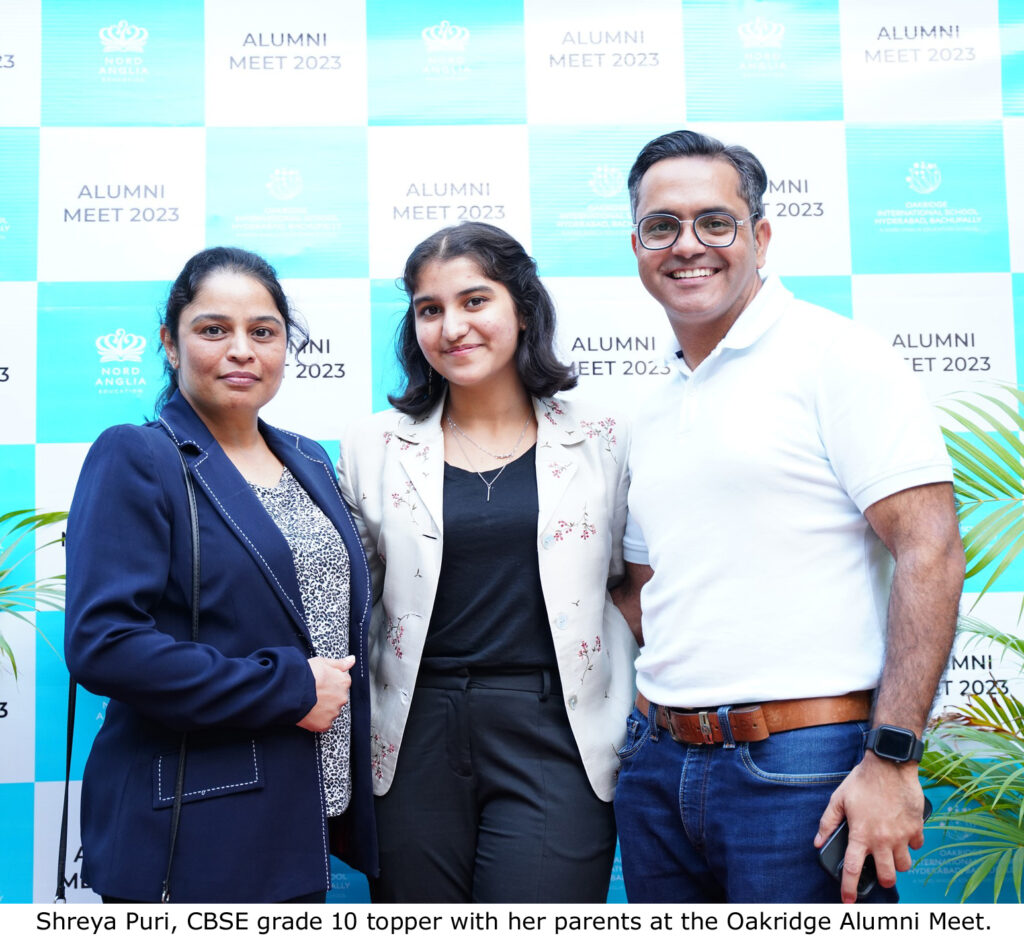 Oakridge International School Bachupally Hosts Inaugural Alumni Meet 2023: A Celebration of Legacy, Excellence, and Global Impact   