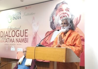 Inspiring Spiritual Dialogue with Guru Shri Atma Nambi Ji Captivates Attendees at India International Centre